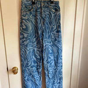 Cute Swirl Jeans Aesthetic